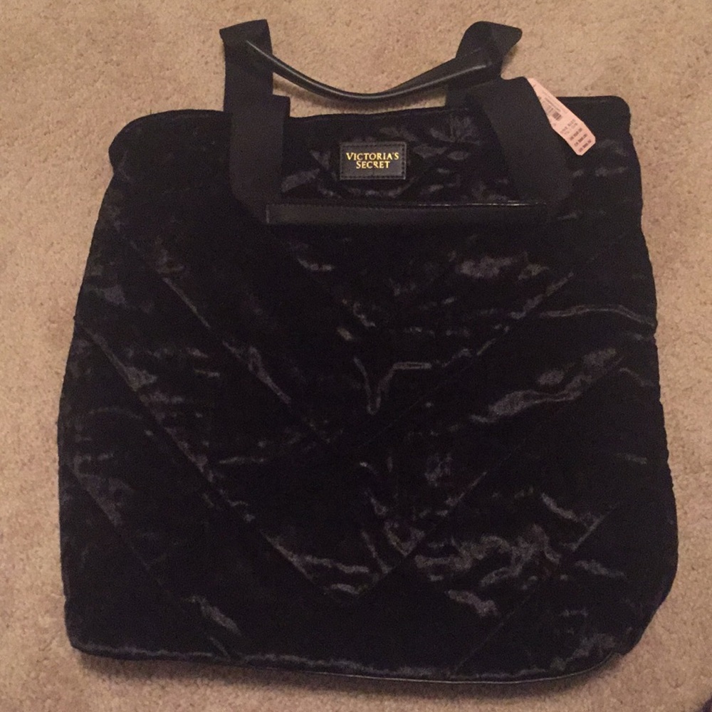 Victoria’s Secret velvet tote